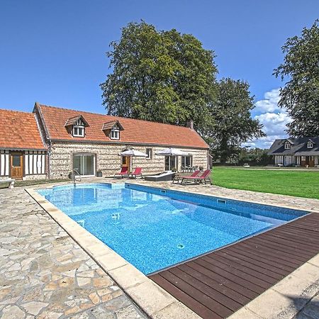 Clos Celeste - Campagne D Etretat Avec Piscine Et Spa (Adults Only) Écrainville Zewnętrze zdjęcie